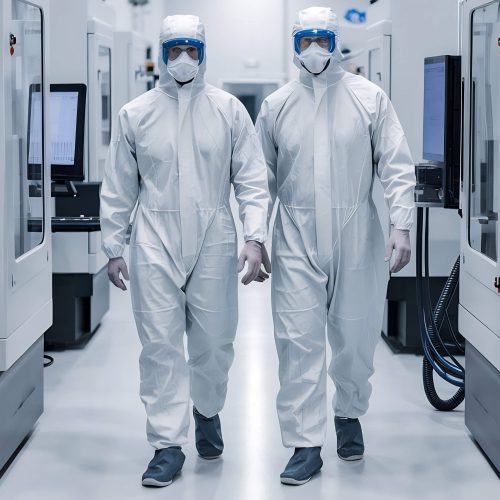 ביגוד אנטי-סטטי לחדרים נקיים