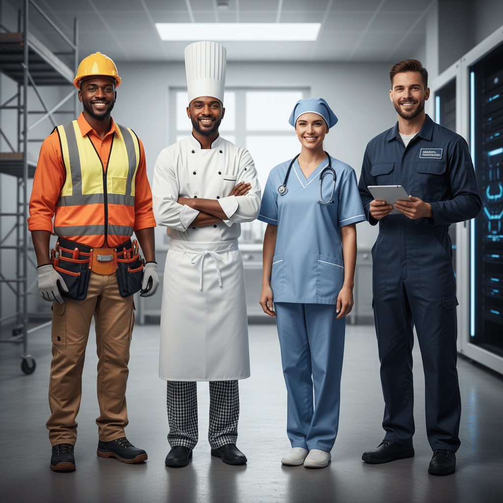 בגדי עבודה כתום: מתי זו הבחירה הנכונה לעובדים בשטח